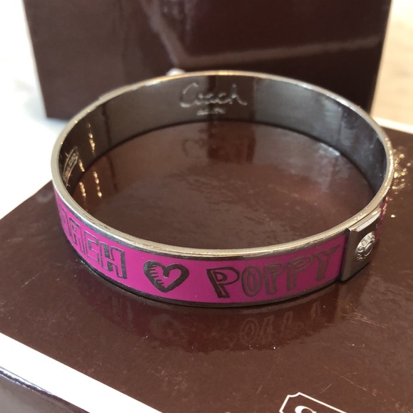 Pink Coach bangle - Picture 2 of 5